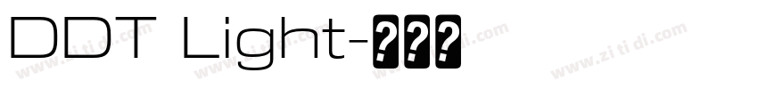DDT Light字体转换 DDT Light字体转换
